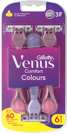 Damski brivnik za enkratno uporabo Venus Comfort Colours Gillette Venus