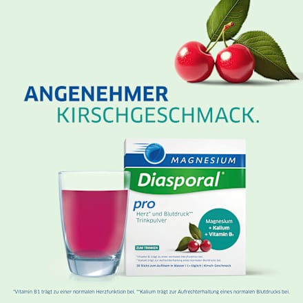 Magnesium-Diasporal Pro Herz und Blutdruck Trinkgranulat, 30 Sticks Diasporal