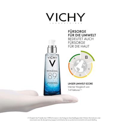 VICHY Mineral 89 Hyaluron-Boost Creme mit Sofort Effekt  VICHY LABORATOIRES