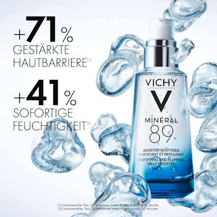 VICHY Mineral 89 Hyaluron-Boost Creme mit Sofort Effekt  VICHY LABORATOIRES