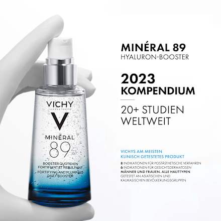 VICHY Mineral 89 Hyaluron-Boost Creme mit Sofort Effekt  VICHY LABORATOIRES