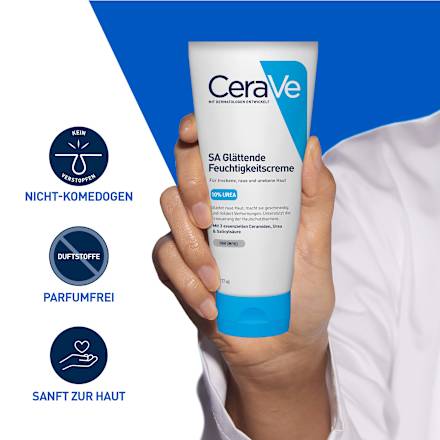 CeraVe SA Urea Glättende Feuchtigkeitscreme CeraVe
