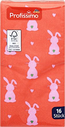 Салфетки Hoppy mood, 3-пластови, 33 x 33 cm Profissimo