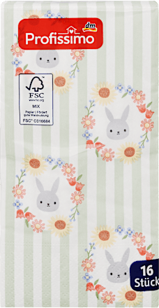 Салфетки Великден, 3-пластови, 33 x 33 cm Profissimo