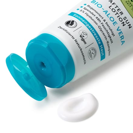 Telové mlieko po opaľovaní Aloe vera alverde NATURKOSMETIK