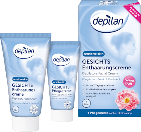 Enthaarungscreme sensitive skin depilan