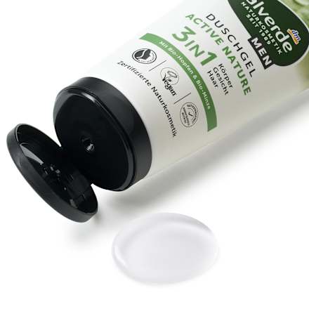 Duschgel 3in1 Active Nature alverde MEN