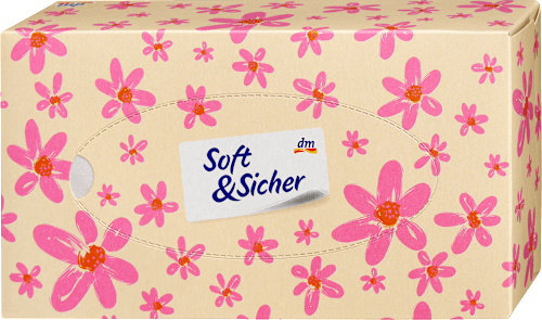 Box fazzoletti 4 veli assort. Soft&Sicher