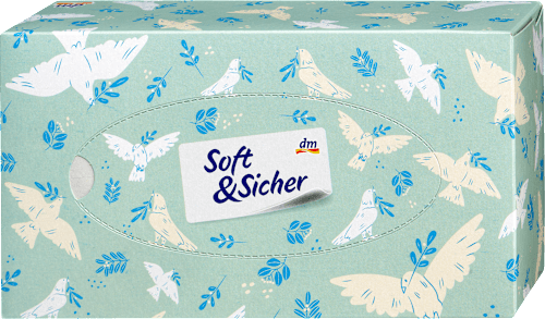 Box fazzoletti 4 veli assort. Soft&Sicher