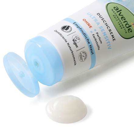 Gel de duș cremos, ultra sensitive alverde NATURKOSMETIK