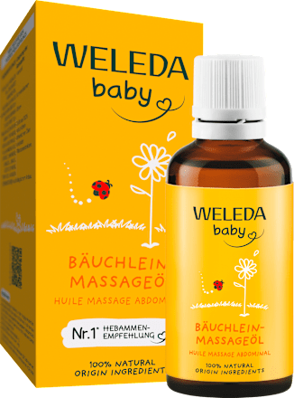Baby Massageöl Bäuchlein WELEDA baby