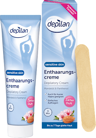Enthaarungscreme sensitive skin depilan