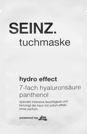 Хидратираща шийт маска за лице Hydro Effekt SEINZ.