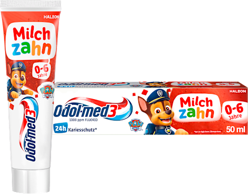 Zahnpasta Milchzahn 0-6 Jahren Odol med 3