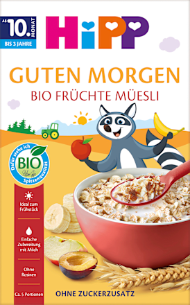 Kindermüsli Früchte ab dem 10. Monat HiPP