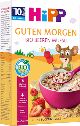 Kindermüsli Beeren ab dem 12. Monat HiPP