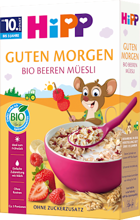 Kindermüsli Beeren ab dem 10. Monat HiPP