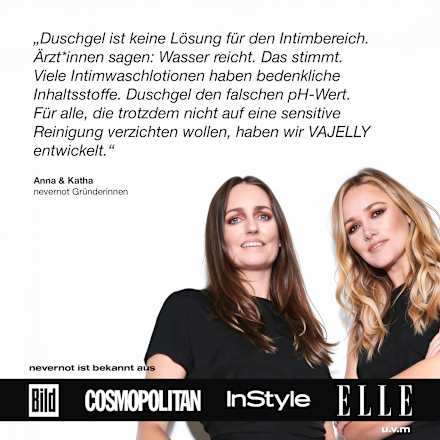 Intimpflege Waschgel Vajelly Sensitiv nevernot