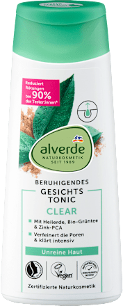 pleťové tonikum Clear alverde NATURKOSMETIK