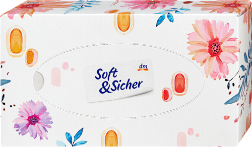 Taschentücher Box Design Soft&Sicher