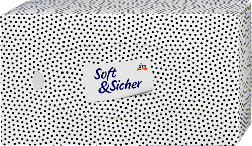 Taschentücher Box Design Soft&Sicher