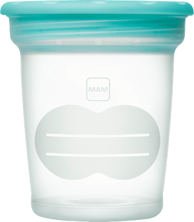 Aufbewahrungsbecher für Muttermilch & Babynahrung mam