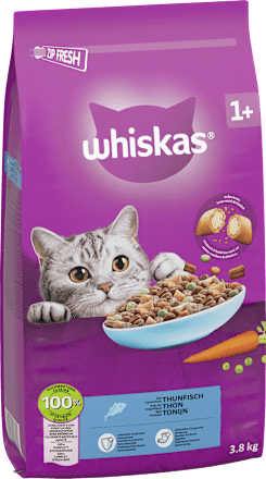 Trockenfutter Katze mit Thunfisch, Adult 1+ Whiskas