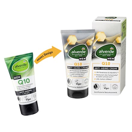 Anti Aging Gesichtscreme Q10 alverde MEN