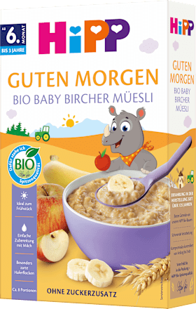 Getreidebrei Bircher Müesli ab dem 6. Monat HiPP