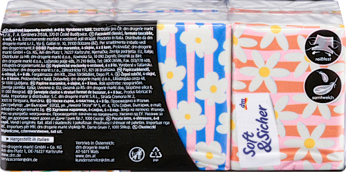 Papirne maramice, 4-slojne, 6X8, više vrsta Soft&Sicher