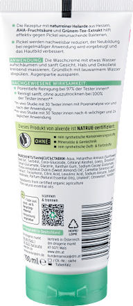 CLEAR krema za pranje lica alverde NATURKOSMETIK