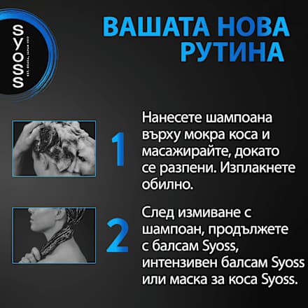 Шампоан за коса Volume syoss