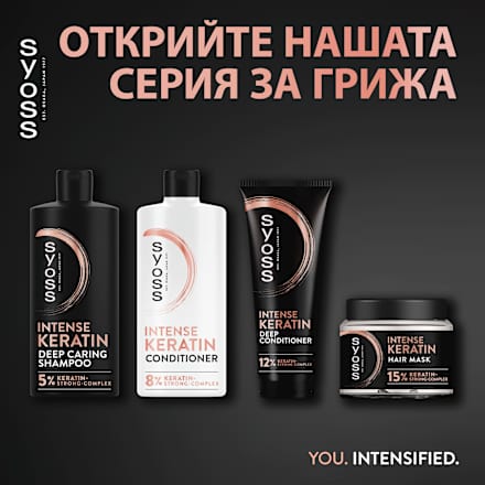 Маска за коса Keratin syoss