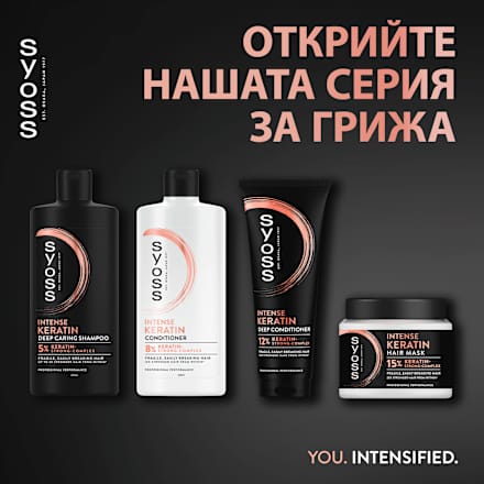 Шампоан с кератин syoss