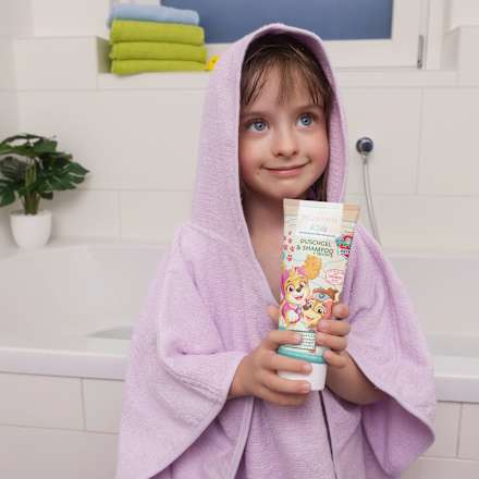 Kids sprchový gel + šampon a balzám na vlasy jahodová vůně Paw Patrol Mabyen