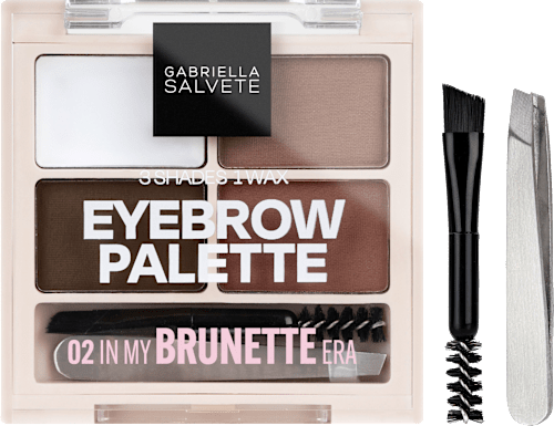 paletka stínů na obočí 02 In My Brunette Era GABRIELLA SALVETE