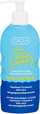 Napozás utáni testápoló, panthenollal Caola