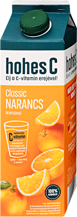 Gyümölcslé, narancs-acerola, 100% hohes C