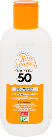 Naptej FF50, nagyon magas fényvédelem Caola