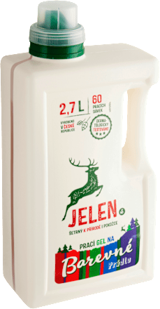 prací gel na barevné prádlo JELEN