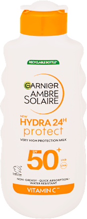 Naptej Hydra 24H Protect FF50 Garnier Ambre Solaire