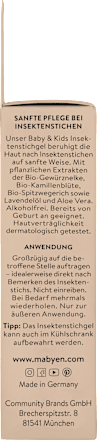 Baby&Kids gel po bodnutí hmyzem Mabyen