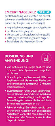 Nagelpilz Entferner Serum EMCUR