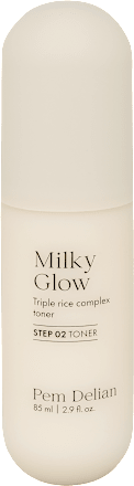 Milky Glow Tripla rizskomplex toner Pem Delian