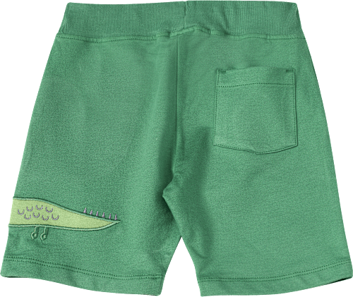 Sweatshorts mit Krokodil-Applikation, grün, Gr. 110 ALANA