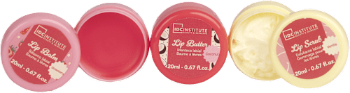 Poklon-paket Sweet Swirls Tropical Lip Care Trio IDC INSTITUTE
