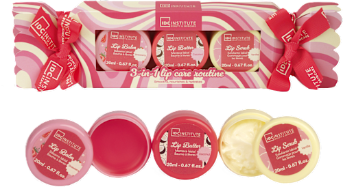 Poklon-paket Sweet Swirls Tropical Lip Care Trio IDC INSTITUTE