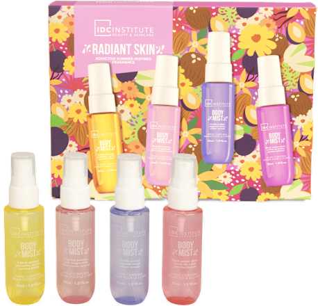 Poklon-paket Radiant Skin Body Mist Collection IDC INSTITUTE