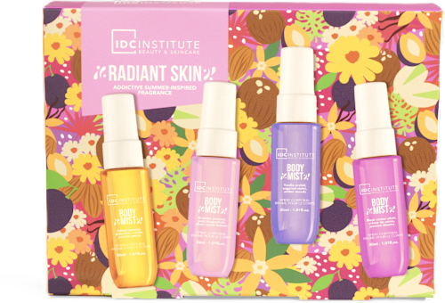 Poklon-paket Radiant Skin Body Mist Collection IDC INSTITUTE
