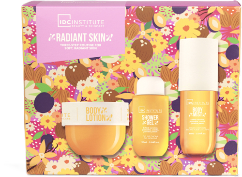 Poklon-paket Radiant Skin Glow Body Ritual Set IDC INSTITUTE